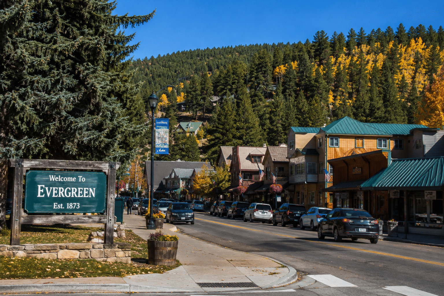 Downtown Evergreen After Your Outdoor Adventure